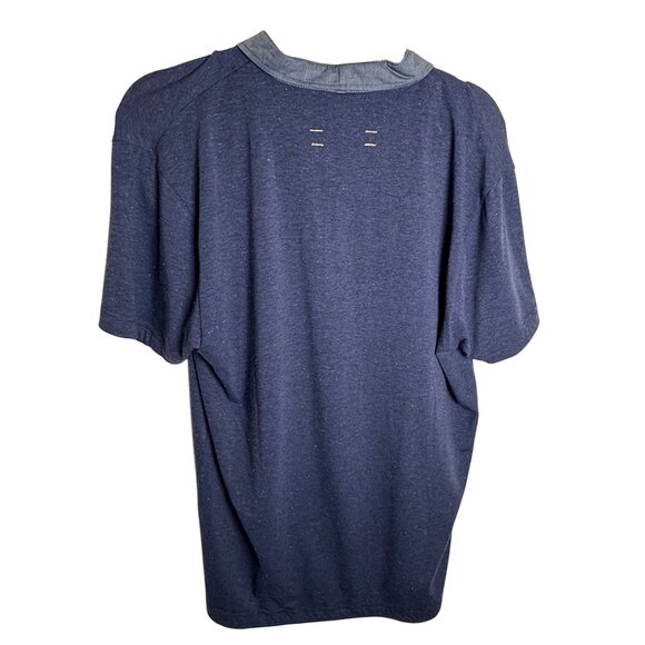 Descendant of Thieves Navy Polo Shirt L | Limited Edition Batch 150, Rare Street - Picture 2 of 11